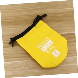 CORHAD Waterproof Dry Bag Roll Top Backpack for Kayaking Hiking Separate Pouches Reflective Trim 2L Yellow
