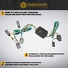 Dasbecan 56477 4-Pin Flat Trailer Wiring Harness Kit Compatible with