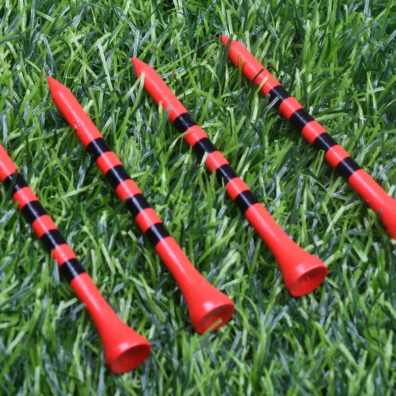 Professional Natural Ball Tees 100 Packs of 8.3cm Ball Tees