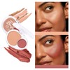 Face Blush Makeup for Cheeks 2 Tone Tint 10#