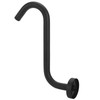 NPT1/2 Shower Arm Concealed Wall Mounted S Shaped Shower Head