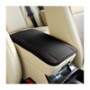 Car Center Console Cover, Fiber Leather Anti-Scratch Vehicle Armrest Storage