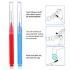 Patelai 100 Pieces Braces Brush for Cleaner Interdental Brush Toothpick