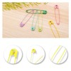 KINBOM Pack of 100 55 mm Safety Pins, Large, Assorted