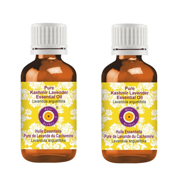 Deve Herbes Pure Kashmir Lavender Essential Oil (Lavandula angustifolia) Steam