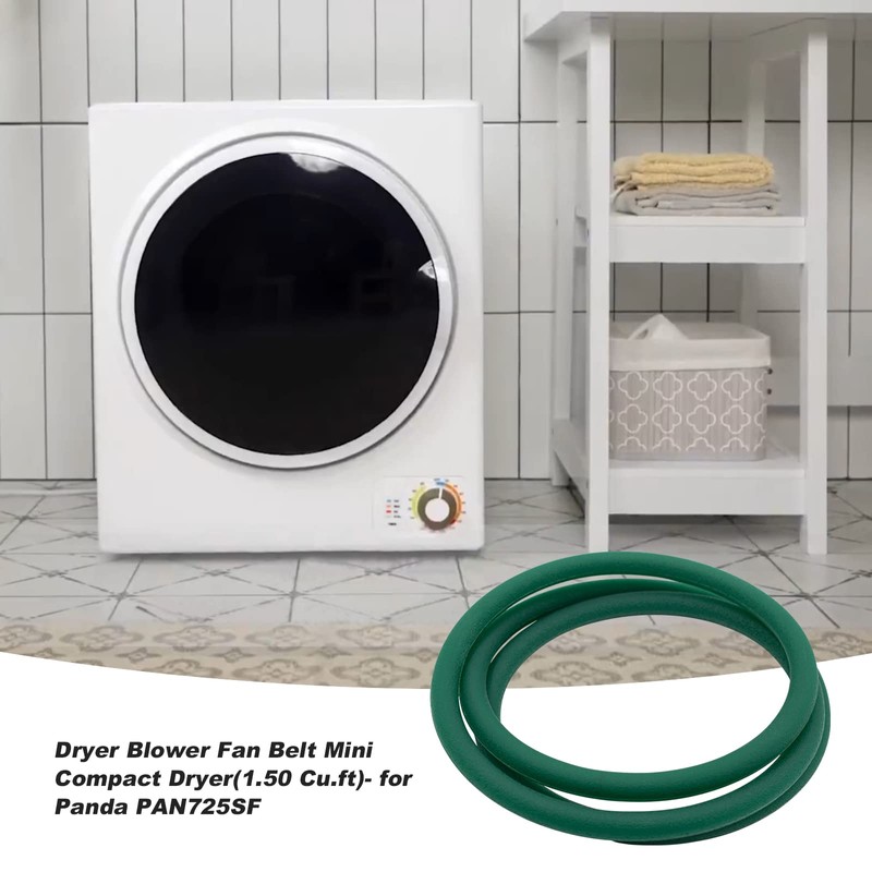 showingo Seamless Dryer Blower Fan Belt for Panda Mini Compact