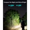 LOOP GEAR SK03 EDC Flashlight Rechargeable 1000 High Lumens, LED