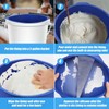 5 Gallon Bucket Liner, Reusable Rubber Bucket Liners with Measuring