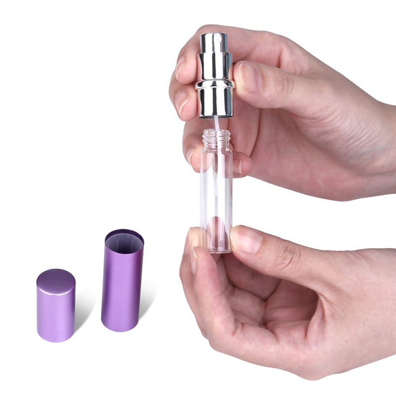 Zingso Refillable Travel Perfume Atomizer Bottles, 3 Pcs 6ml, Mini