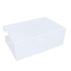 GLOGLOW Caja de Pañuelos Transparente para Montaje en Pared, Caja