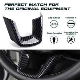Xotic Tech Interior Driver Side Lower Bottom Frame Cover Trim, Carbon Fiber Pattern, Compatible with Honda Civic 11th Gen 2022-up, Accord CRV HRV 2023-up