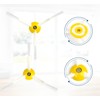 MIRTUX Kit of 9 Side Brushes, Compatible with Roomba Series