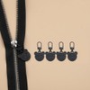 CARPEDIEM Zipper Pulls, Easy to Install, Handmade Bag, Wallet, Clothes,