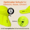 iQ-UV iQ-Company Protective Cap with Neck Protection Recycled, Yellow recycled