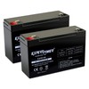 ExpertPower6V 10Ah SLA Rechargeable Battery / 2 Pack
