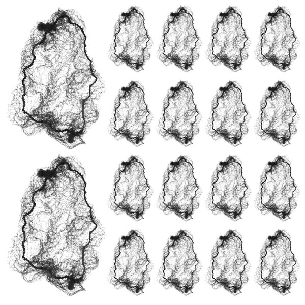 Baluue 100pcs Invisible Elastic Hair Nets for Buns Soft Breathable