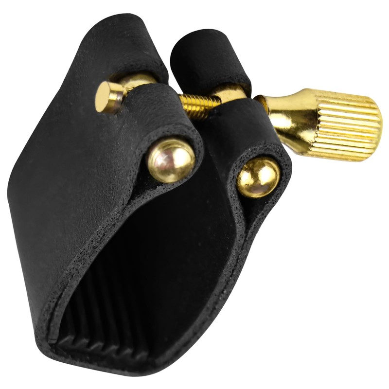 Alto Saxophone Ligature Fastener Compact Durable artificial Artificial Leather for
