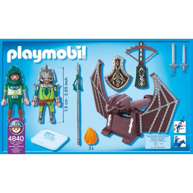 Playmobil Set De Construcción Playmobil Caballeros 4840 1 Pieza
