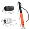 Fengzio Bicycle Chain Whip with Sprocket Puller and Puller Universal