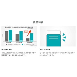 Tombow EK-SY Pencil MONO Eraser for Learning Disappears Less Times [Bulk Pack of 10]