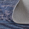 Feizy Mathis Contemporary Navy Blue/Blue Rug, 10'-6" x 14' Area