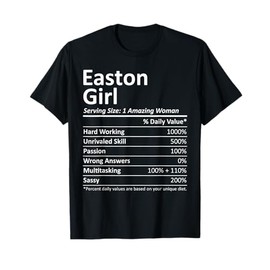 EASTON GIRL PA PENNSYLVANIA Funny City Home Roots USA Gift T-Shirt