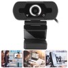 Desktop Webcam 11×9×6 Webcam Computer Camera with Microphone for Pc