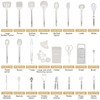 Kitchen Utensil Set-Silicone Cooking Utensils-33 Kitchen Gadgets & Spoons for