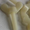 50 Tornillos de Mariposa de Nylon, M5 x 20 mm,