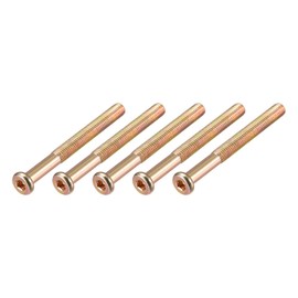 METALLIXITY Hex Socket Head Machine Screws, (M8x85mm) 5Pcs, Carbon Steel Half Thread Screws - for Machinery, Furniture, DIY