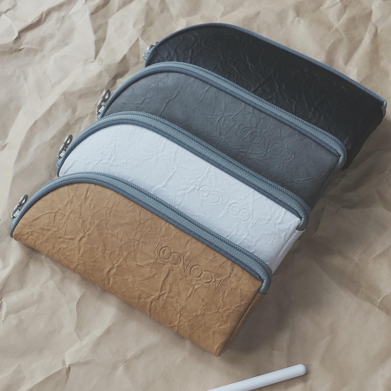 LOONLOON 565 Paper Pencil Case, GRAY, Modern