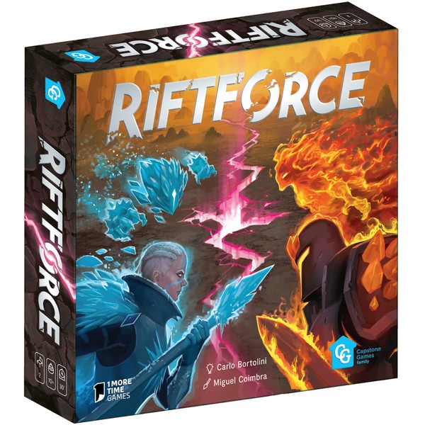 Capstone Games: Riftforce, Strategy Board Game, 3 Different Actions to Choose from When Planning Your Strategy, 30 Minute Play Time, Ages 10 and Up