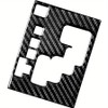 Neatblisser Carbon Fiber Center Control Gear Shift Panel Trim Cover