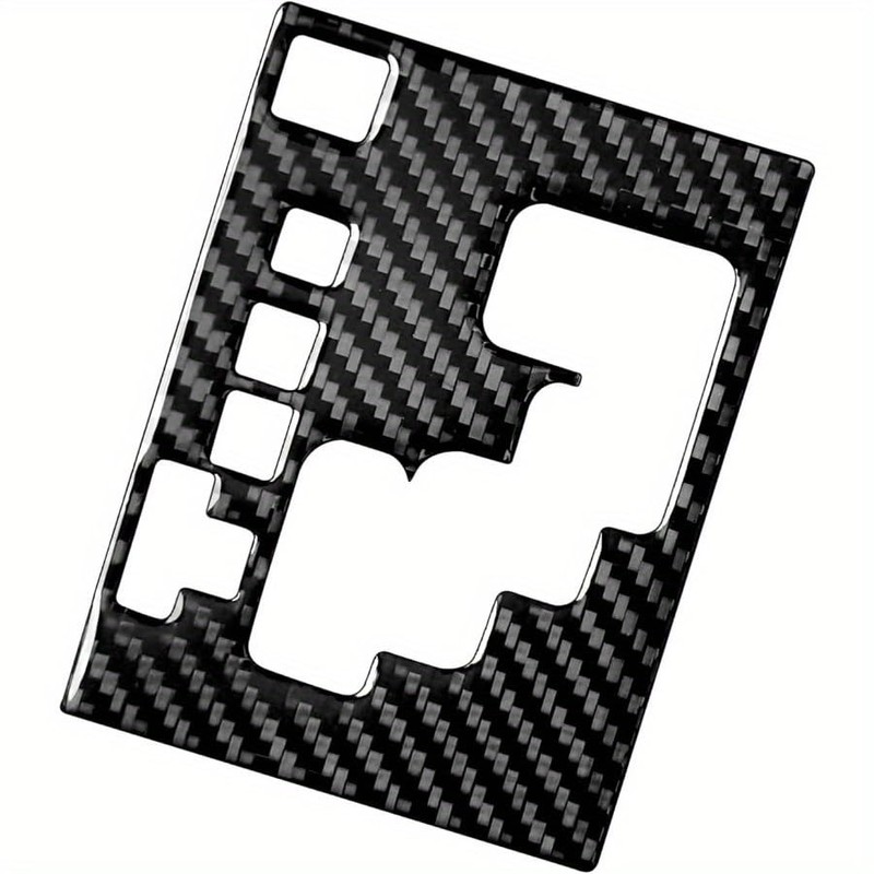 Neatblisser Carbon Fiber Center Control Gear Shift Panel Trim Cover