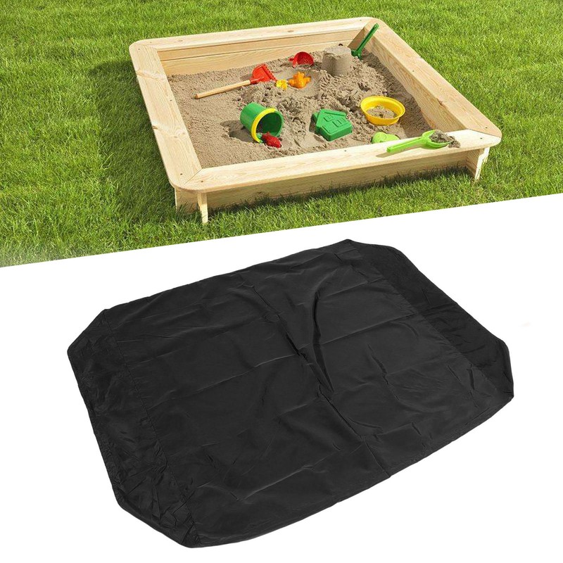 Sandbox Cover with Drawstring Square Dust Proof Anti UV Waterproof