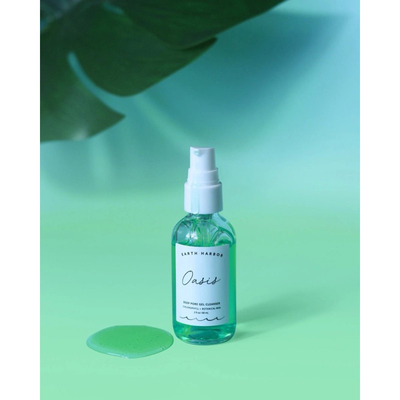 Oasis Earth Harbor OASIS Deep Pore Gel Cleanser, Oil-Free Non-Stripping