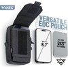 WYNEX Tactical EDC Pouch, Molle Utility Pouches Gadget Organizer Phone