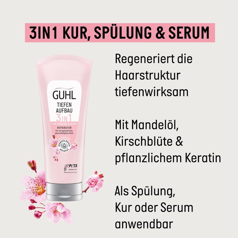 Guhl Deep Building 3 in 1 Treatment, Conditioner & Serum