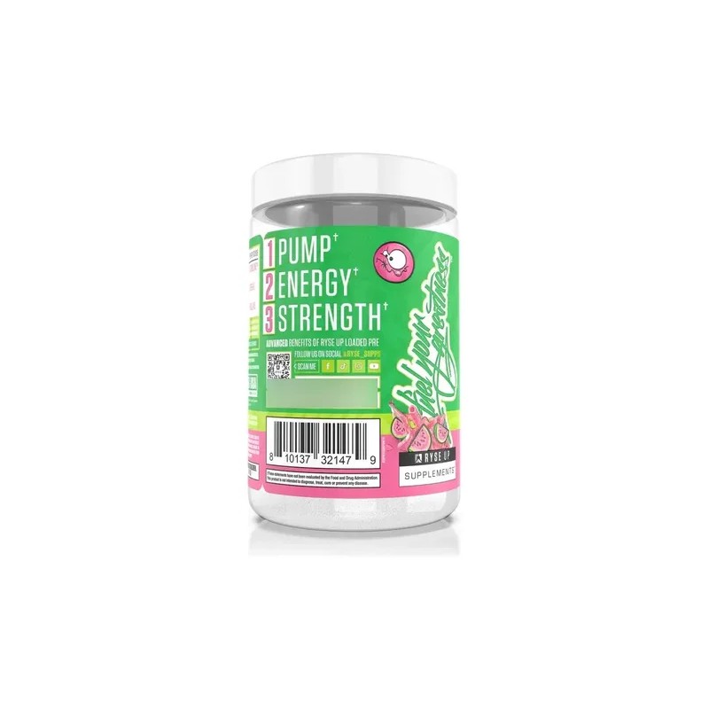 **ryse Pre Workout Powder Kool Aid 372g Sabor Sandía**