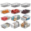 12 Pack Extra Large Wire Storage Baskets for Organizing, Pantry
