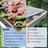 LeafTek Gutter Guards for Leaves 5" x 32' Black –
