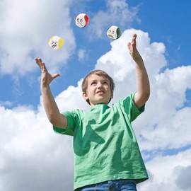 Joyibay Juggling Balls for Beginners, 10 Pieces, Juggling Ball Set, Creative Fun, Educational Juggling Balls for Boys, Girls and Adults, Durable and Soft