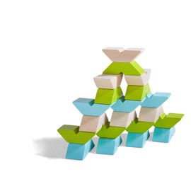 HABA Wooden 21pc Varius Building Blocks (Made in Germany)