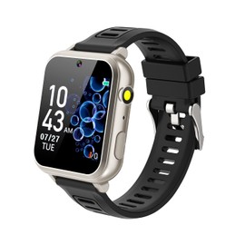 Kids Smart Watch Boys with 24 Puzzle Games HD Touch Screen Camera Music Player Pedometer Alarm Clock Calculator Flashlight 12/24 hr Gift for 4-12 Year Old Boys Toys