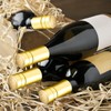 Blulu 120 Pcs PVC Heat Shrink Capsules Wine Shrink Wrap