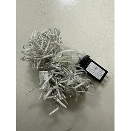 AWQ 320 LED Icicle Lights, Christmas String Lights Plug in Fairy Twinkle String Lights 8 Modes Timer Function Waterproof Extendable for Holiday Party Wedding Christmas Decorations