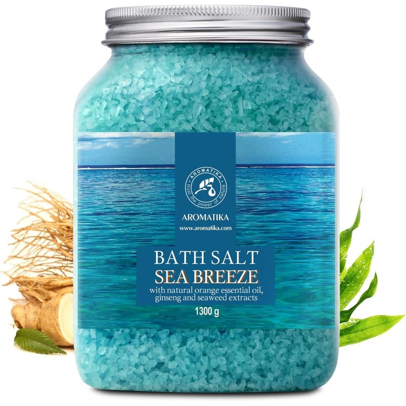 Bath Sea Salt 46 Oz - Sea Breeze Salt -