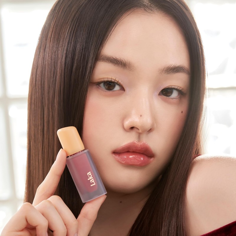 Laka Fruity Glam Tint #118 Adore Lip Color, Genuine Japanese