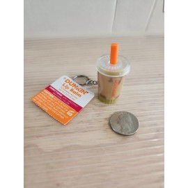 Dunkin' Donuts Dunkin Donuts Flavored Lip Balm Peppermint Mocha - Key Chain Iced Coffee Cup