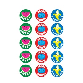 Trend Enterprises, Inc. Friendly Fruit/Fruit Punch Stinky Stickers, 60 ct.